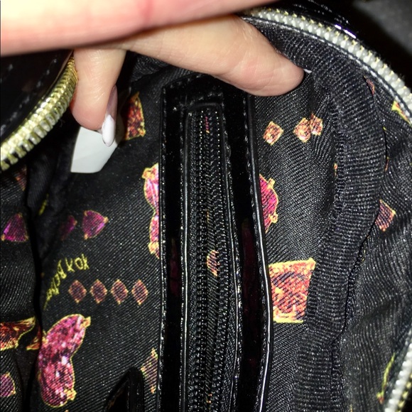 Betsy Johnson purse. lightly used, in good shape. - Picture 4 of 6